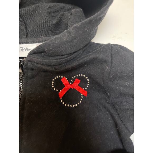 Disney Minnie Mouse Zip up ruffle jacket size 5 - Picture 3 of 5